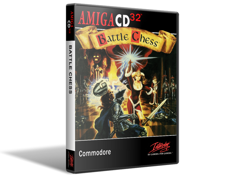 Amiga CD32 Battle Chess Cover Or Case