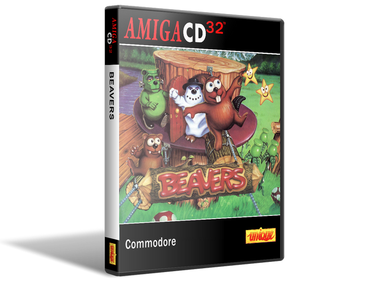 Amiga CD32 Beavers Cover Or Case