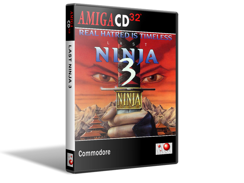 Amiga CD32 Last Ninja 3 Cover