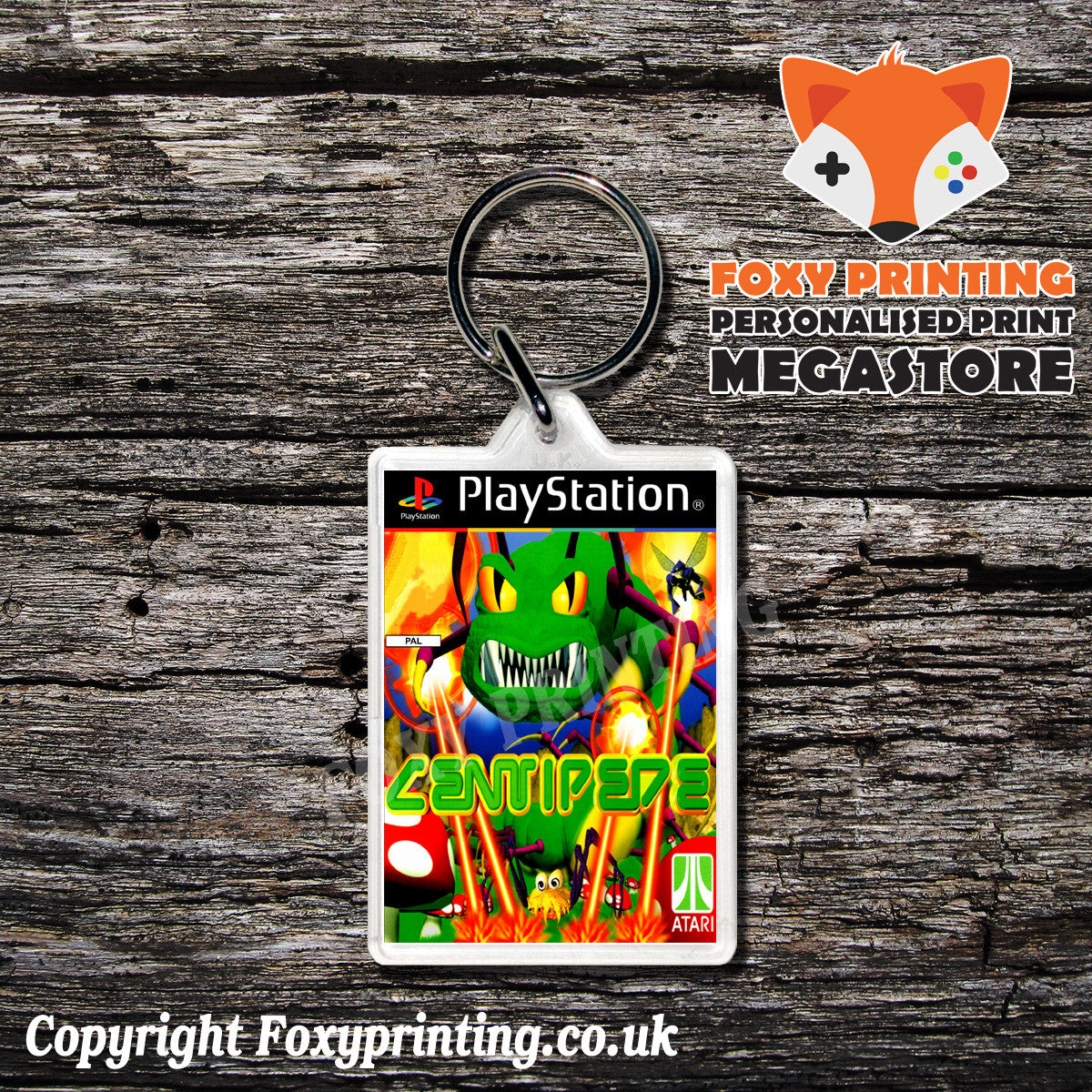 Centipede Au - PS1 Playstation 1 Game Inspired Retro Gaming Magnet