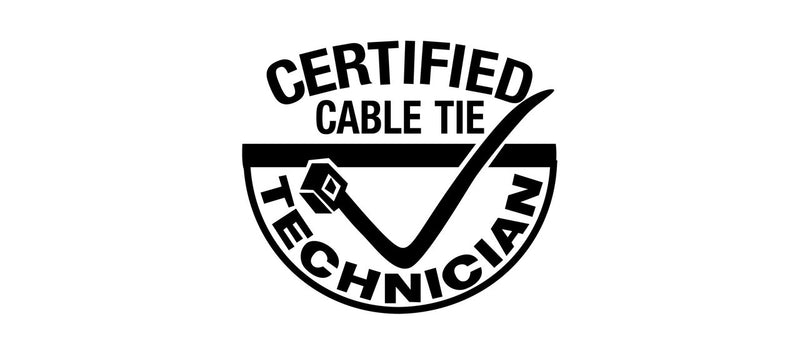Certified Cable Tie Technician Bumper Sticker Novelty Vinyl Car Sticker