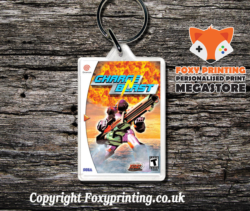 Chargenblast - Sega Dreamcast Game Keyring