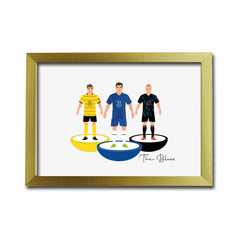 Chelsea Football Club gift - Tiny Men Big Balls Poster