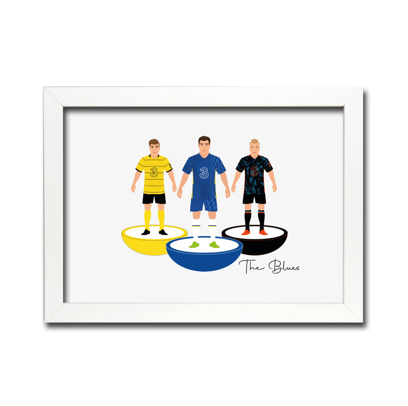 Chelsea Football Club gift - Tiny Men Big Balls Poster