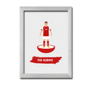 Cheltenham Football Club gift - The Robins - Tiny Men Big Balls Poster