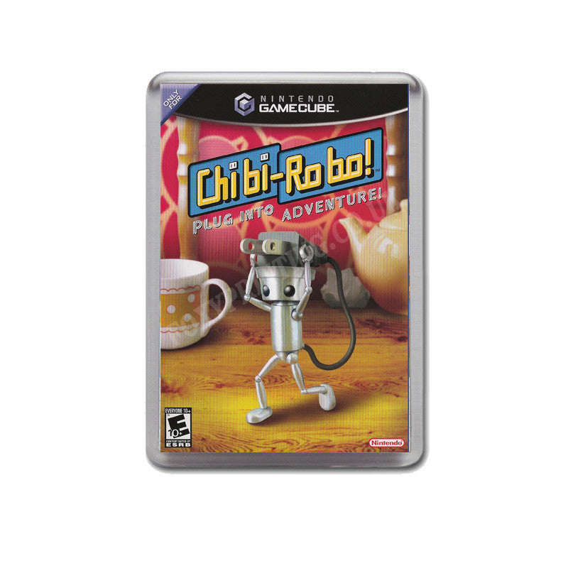 Chibirobo Style Inspired Game Gamecube Retro Video Gaming Magnet