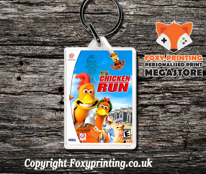Chickenrun - Sega Dreamcast Game Keyring