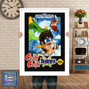 Chikichiki Boys - Sega Megadrive Inspired Retro Gaming Poster A4 A3 A2 Or A1
