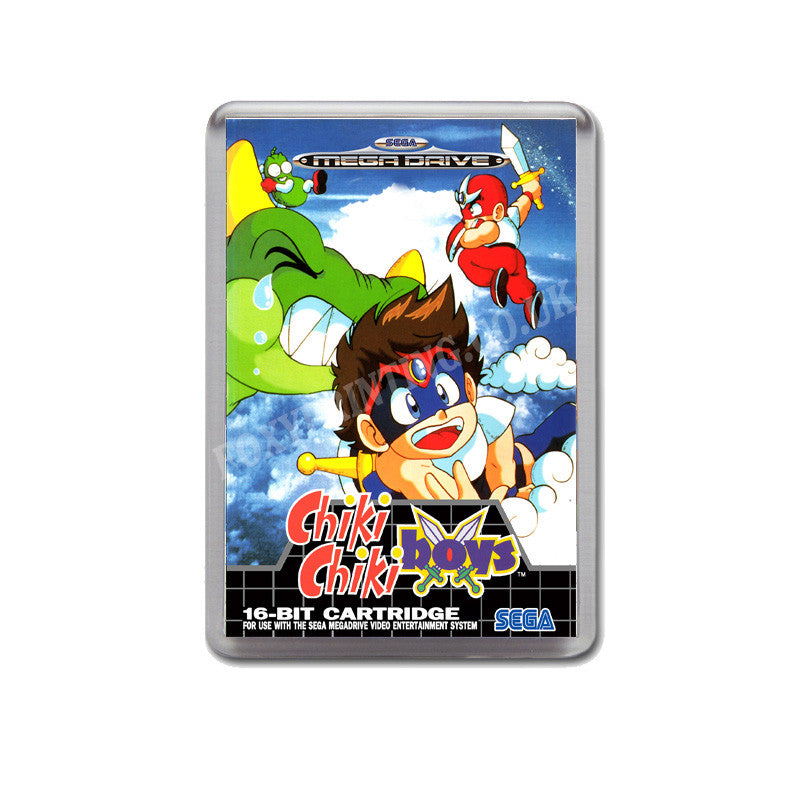 Chikichiki Boys Eu Game Style Inspired Sega Megadrive Retro Video Gaming Magnet
