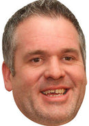 Chris Moyle's 2012 Face Mask Celebrity FANCY DRESS HEN BIRTHDAY PARTY FUN STAG DO HEN