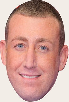 Christopher Maloney Celebrity Face Mask Fancy Dress Cardboard Costume Mask