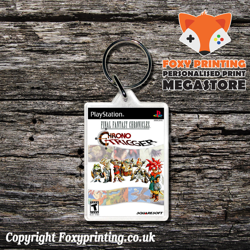 Chrono Trigger 4 - PS1 Playstation 1 Game Inspired Retro Gaming Magnet