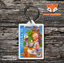 Chuck Rock 2 Game Inspired Retro Gaming Keyring