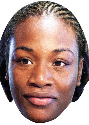 Clarisse Shields Celebrity Face Mask Fancy Dress Cardboard Costume Mask