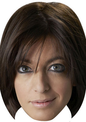 Claudia Winkelman New Celebrity Face Mask Fancy Dress Cardboard Costume Mask