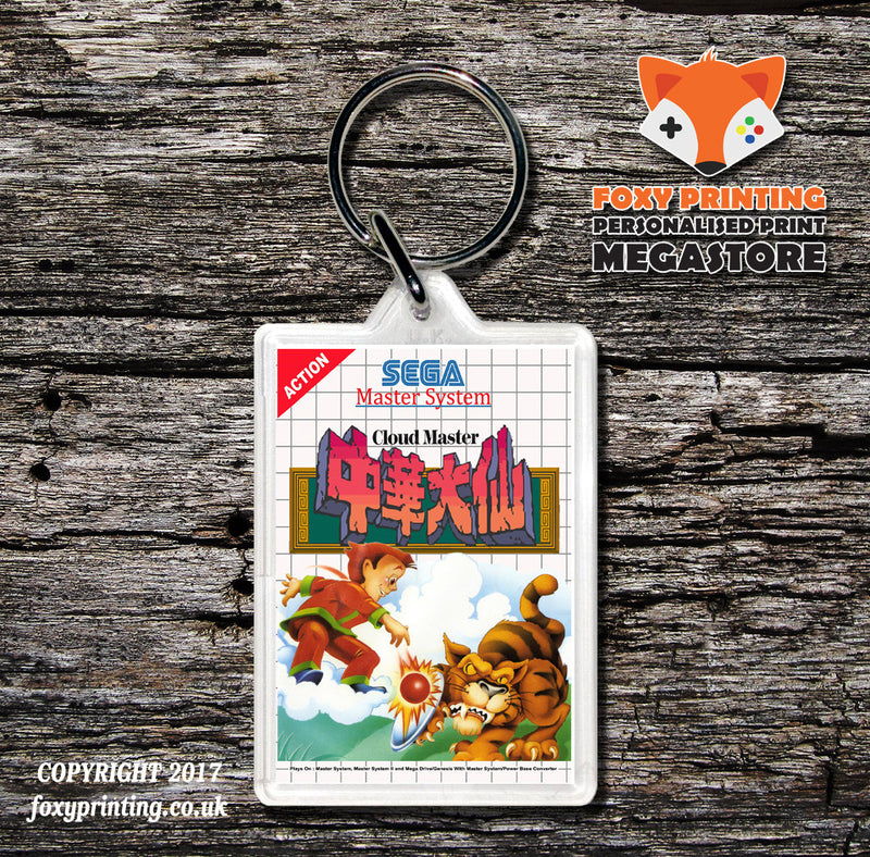 Cloudmaster Br - Sega Master System Keyring