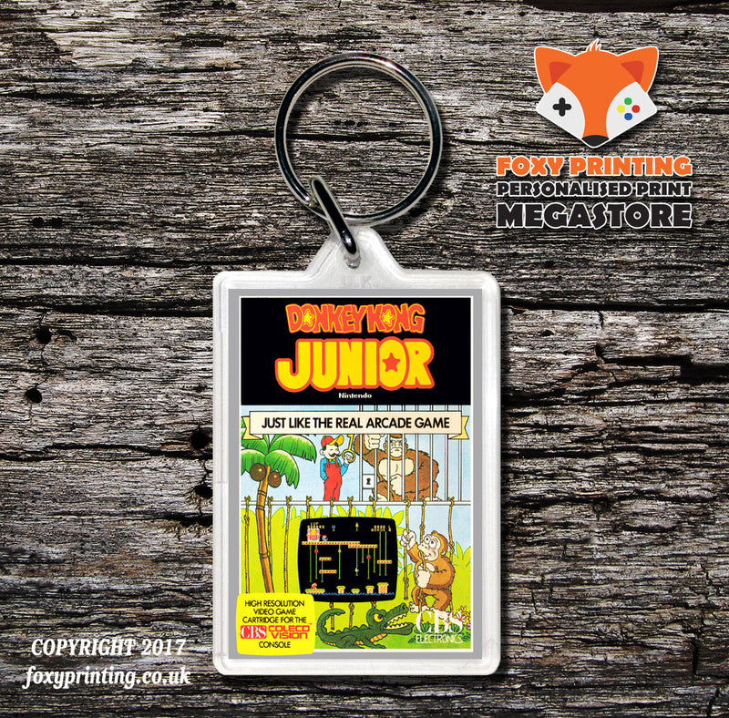 Coleco Donkey Kong Junior Gb - Game Inspired Retro Gaming Keyring