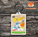 Coleco Qbert - Game Inspired Retro Gaming Keyring