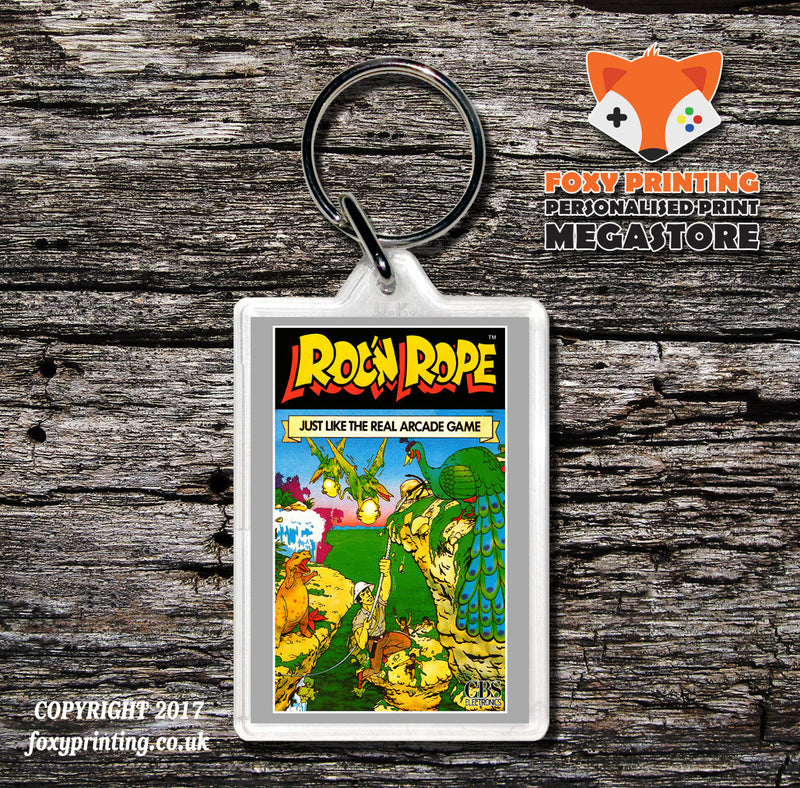 Coleco Roc N Rope None - Game Inspired Retro Gaming Keyring