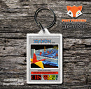 Coleco Zaxxon Au - Game Inspired Retro Gaming Keyring