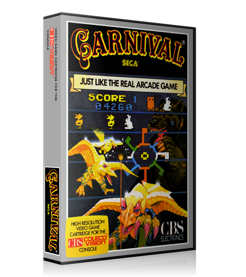 Carnival Coleco Replacement Case Or Cover