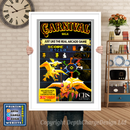 Carnival Coleco Vision GAME INSPIRED THEME Retro Gaming Poster A4 A3 A2 Or A1