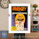 Frenzy Coleco Vision GAME INSPIRED THEME Retro Gaming Poster A4 A3 A2 Or A1