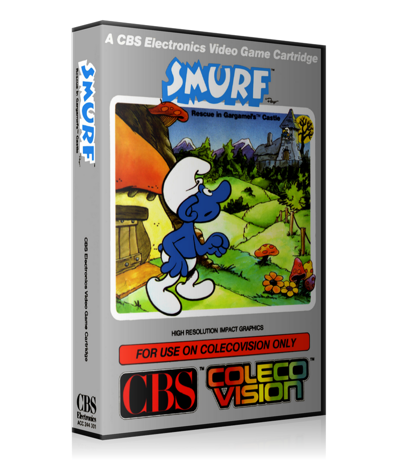 Smurf AU Coleco Replacement Case Or Cover