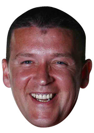 Colin Osbourne Darts Celebrity Face Mask Fancy Dress Cardboard Costume Mask