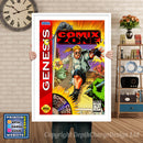 Comix Zone - Sega Megadrive Inspired Retro Gaming Poster A4 A3 A2 Or A1