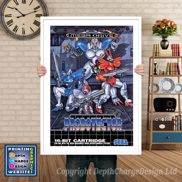 Contra Hard Corps 2 Eu - Sega Megadrive Inspired Retro Gaming Poster