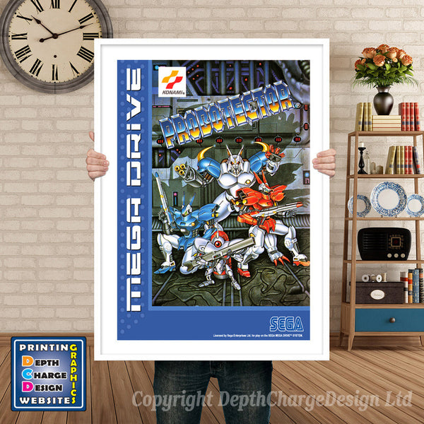 Contra Hard Corps Eu - Sega Megadrive Inspired Retro Gaming Poster