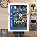 Contra Hard Corps Eu - Sega Megadrive Inspired Retro Gaming Poster A4 A3 A2 Or A1