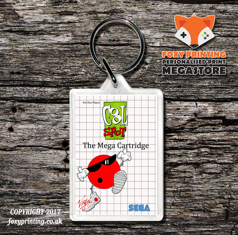 Cool Spot Eu - Sega Master System Keyring