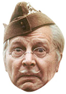 Corporal Jones Celebrity Face Mask Fancy Dress Cardboard Costume Mask