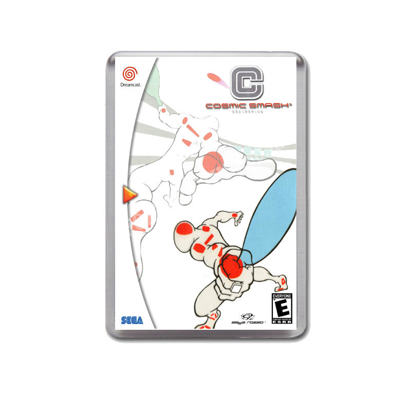 Cosmic Smash Sega Dreamcast Style Inspired Retro Game Magnet
