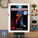 Crackdown - Sega Megadrive Inspired Retro Gaming Poster A4 A3 A2 Or A1