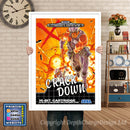Crackdown 2 Eu - Sega Megadrive Inspired Retro Gaming Poster A4 A3 A2 Or A1