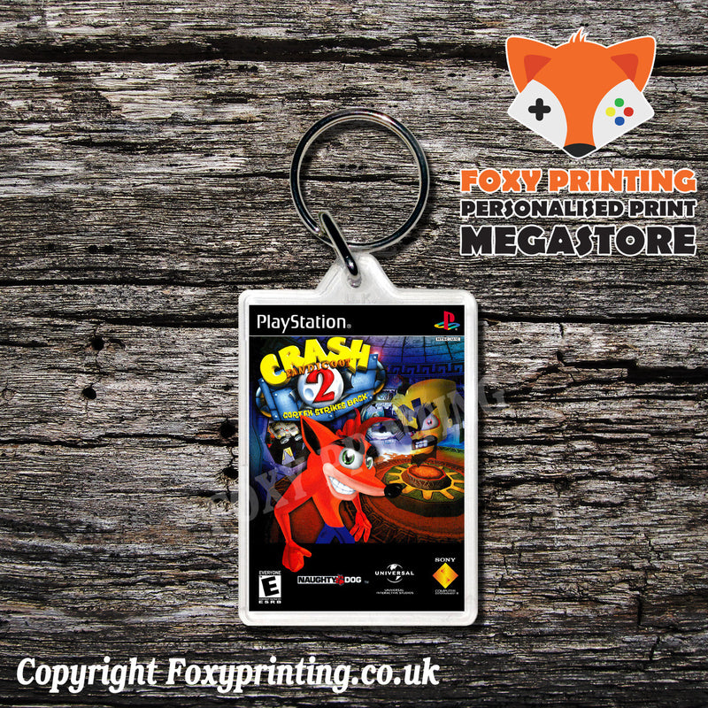 Crash Bandicoot 2 - PS1 Playstation 1 Game Inspired Retro Gaming Magnet