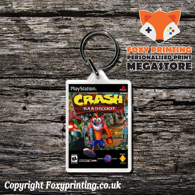 Crash Bandicoot - PS1 Playstation 1 Game Inspired Retro Gaming Magnet