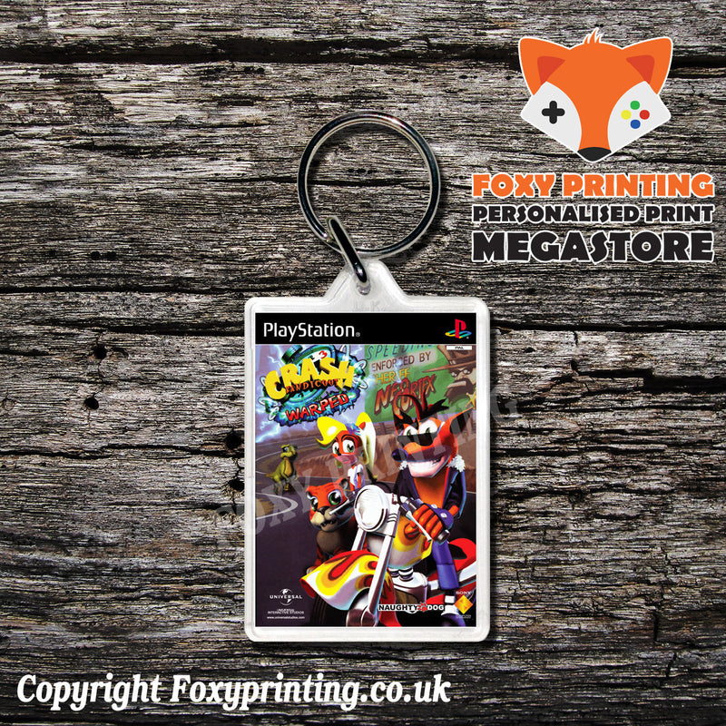Crashbandicoot Warped Gb - PS1 Playstation 1 Game Inspired Retro Gaming Magnet