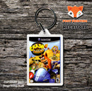 Crash Nitro Kart Gamecube Game Inspired Retro Gaming Keyring