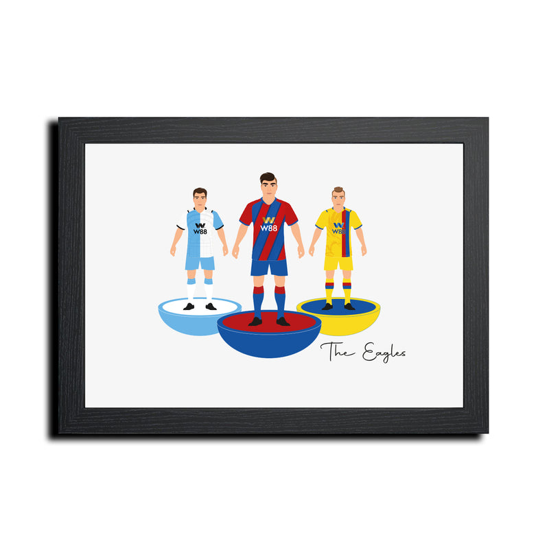 Crystal Palace Football Club gift - Tiny Men Big Balls Poster