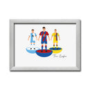 Crystal Palace Football Club gift - Tiny Men Big Balls Poster