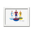 Crystal Palace Football Club gift - Tiny Men Big Balls Poster