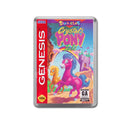 Crystals Ponytale Game Style Inspired Sega Megadrive Retro Video Gaming Magnet