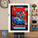 Cyborg Justice - Sega Megadrive Inspired Retro Gaming Poster A4 A3 A2 Or A1