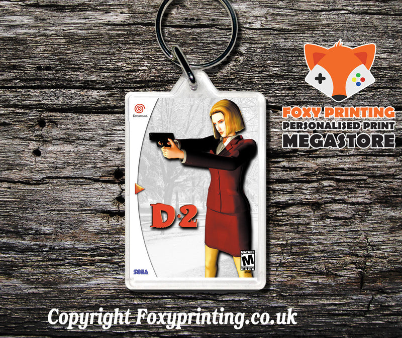 D2 - Sega Dreamcast Game Keyring