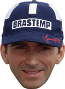 Damon Hill FORMULA 1 Celebrity Face Mask Fancy Dress Cardboard Costume Mask