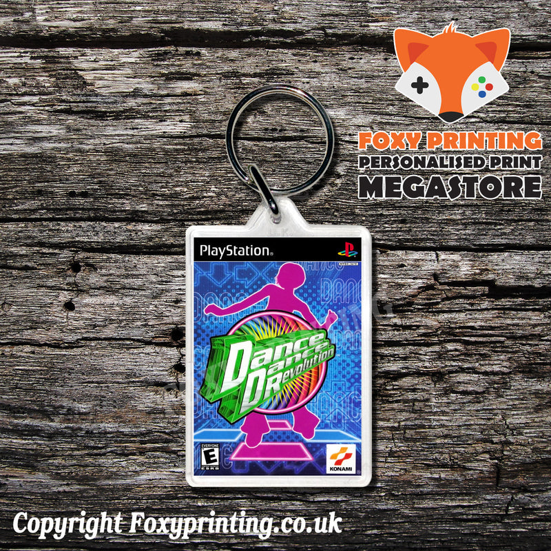 Dance Dance Revolution - PS1 Playstation 1 Game Inspired Retro Gaming Magnet